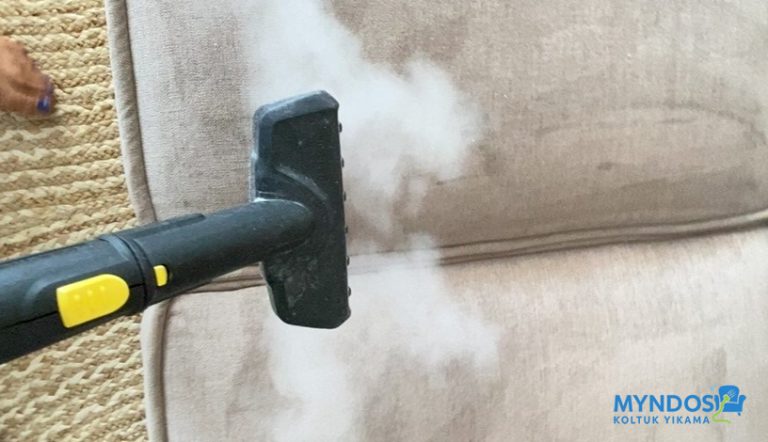 Bodrum koltuk yıkama – buharlı ön işlem uygulaması