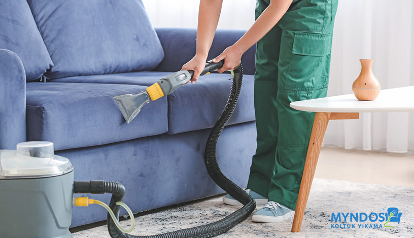 Bodrum’da yerinde koltuk yıkama – mavi koltuk uygulaması